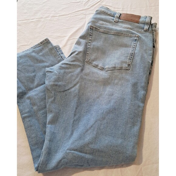 Madewell Jeans Mens 40x32 Athletic Slim Everyday Flex Light Wash Denim - Picture 11 of 16